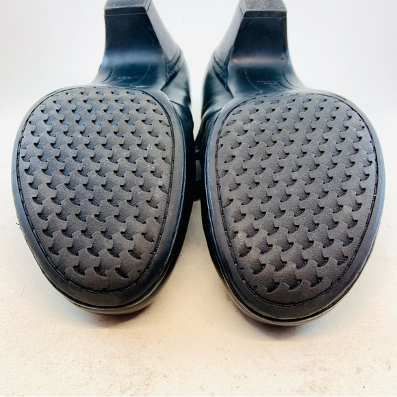 Cobb Hill New Balance Black Sadie Ruche Pleated Mary Jane Heels, size 10 M - Picture 8 of 12